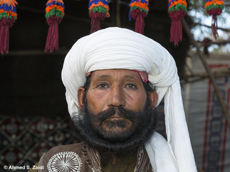 Balochistan tribal headgear