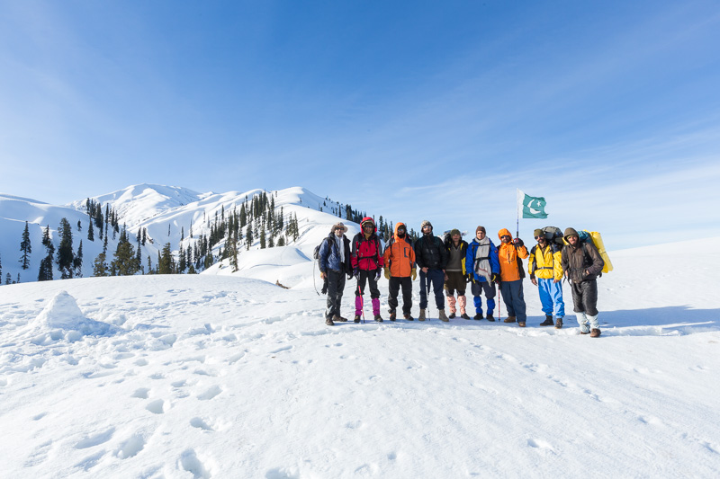 Makra Peak winter expedition 2015