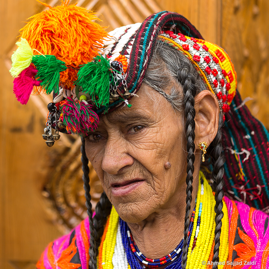 Kalashi woman elder