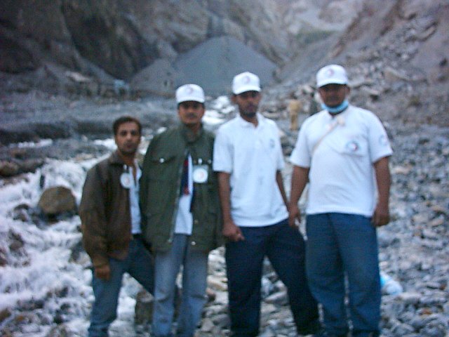 Asif, Dr. Farhan, Dr. Abid and Irshad