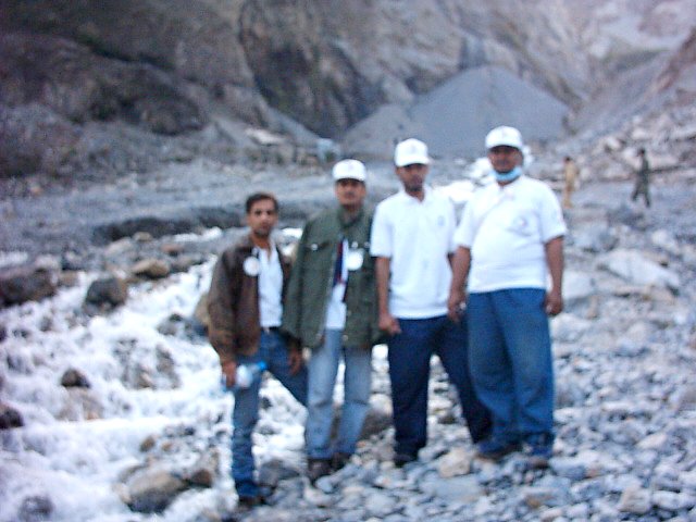 Asif, Dr. Farhan, Dr. Abid and Irshad