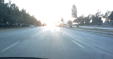 Empty Islamabad roads