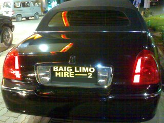 Limo for hire