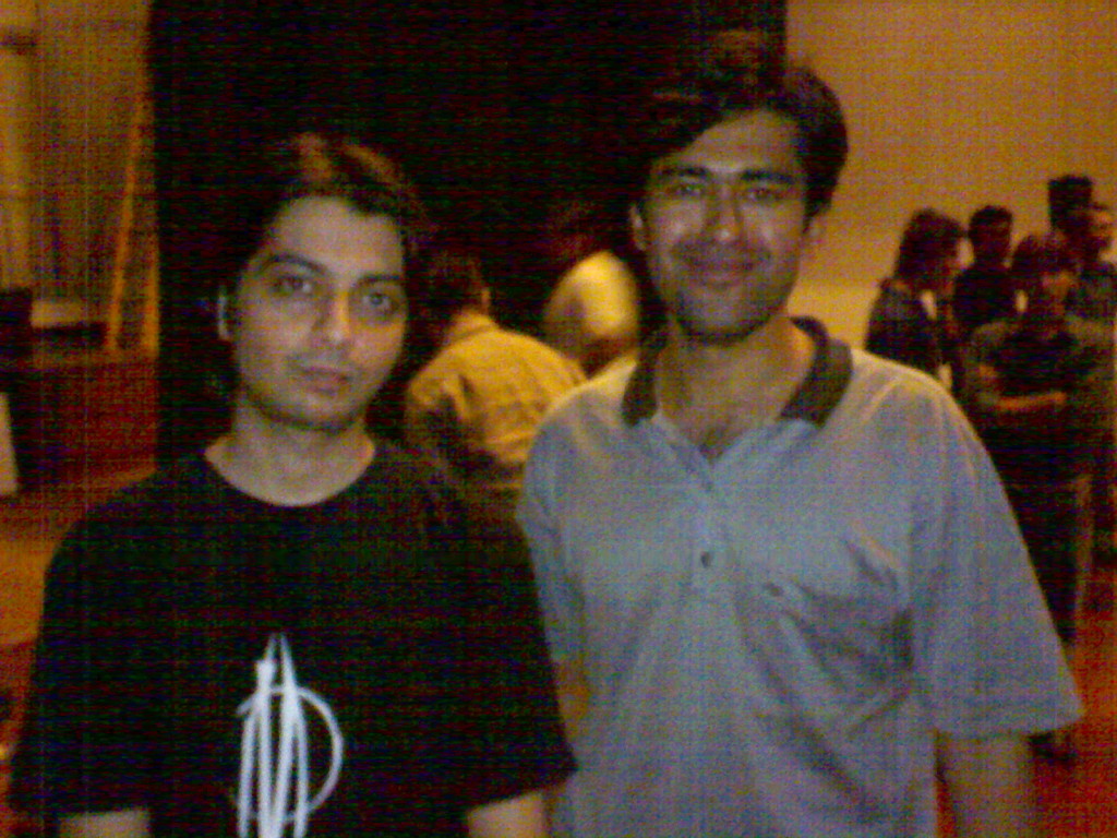 Top Pakistani guitarist Faraz Anwar and Sajjad Zaidi